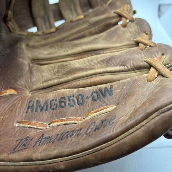 Nokona AMG 650 OW 13” Pro Model Baseball Glove Right Handed Throw - Top Grain - Picture 10 of 13